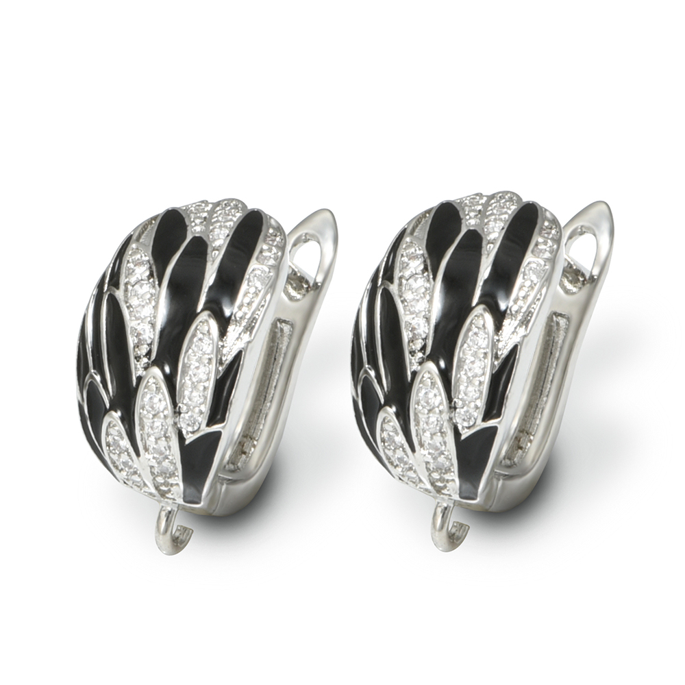 1 Pasang Aksesori Pengait Anti - Jewelry Making Findings ulasan dan harga