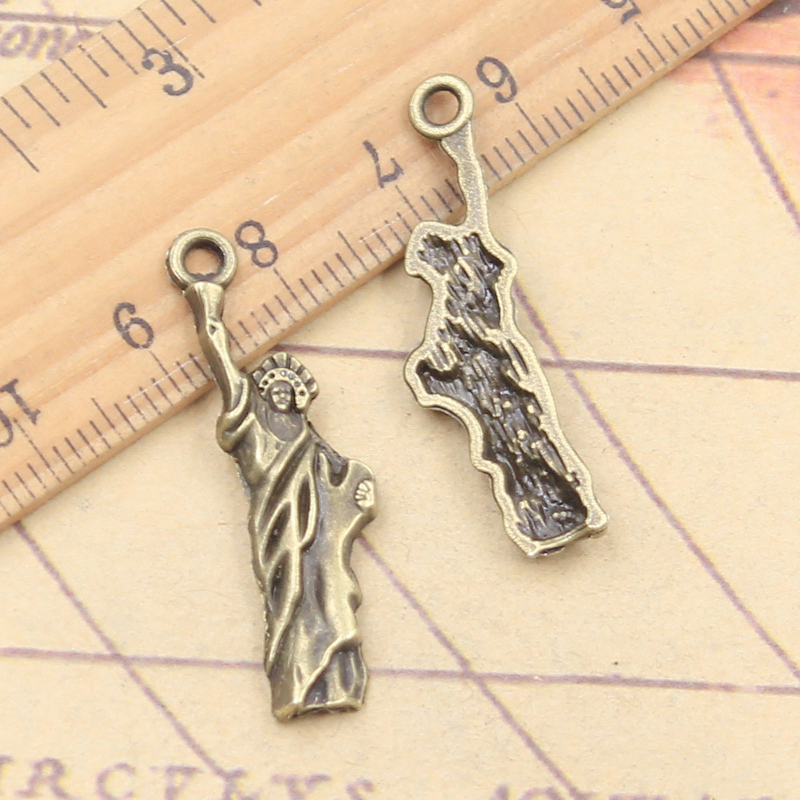 20 Buah Hiasan Patung Liberty  - Jewelry Making York ulasan dan harga